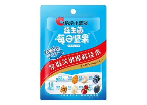 洽洽小藍(lán)袋益生菌每日堅(jiān)果
